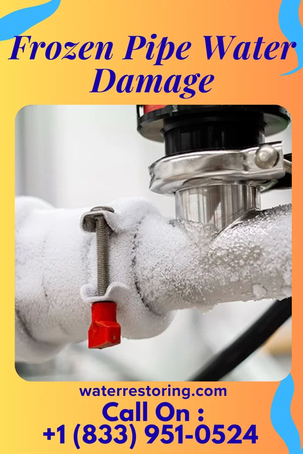 Frozen Pipe Water Damage in Tavistock, NJ